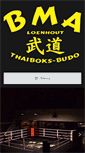 Mobile Screenshot of budokai.be